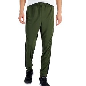 ID Ideology Men's Knit Green/Black Joggers